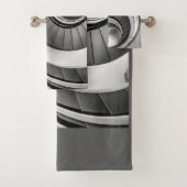 円形階段BW バスタオルセット (インサイチュ)