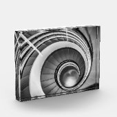 円形階段BW フォトブロック (左)