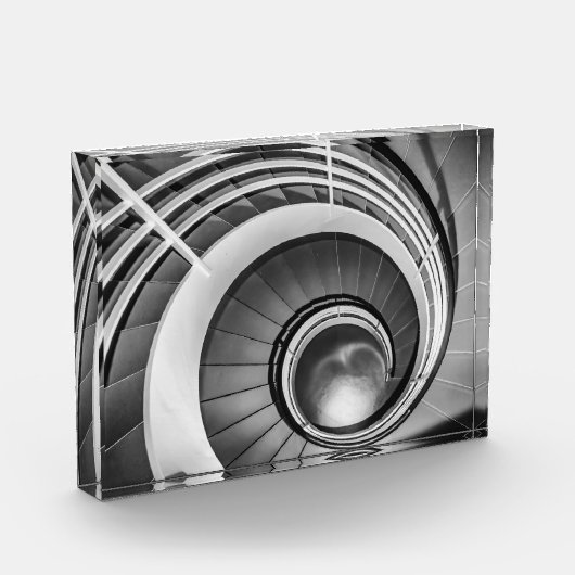 円形階段BW フォトブロック (左)