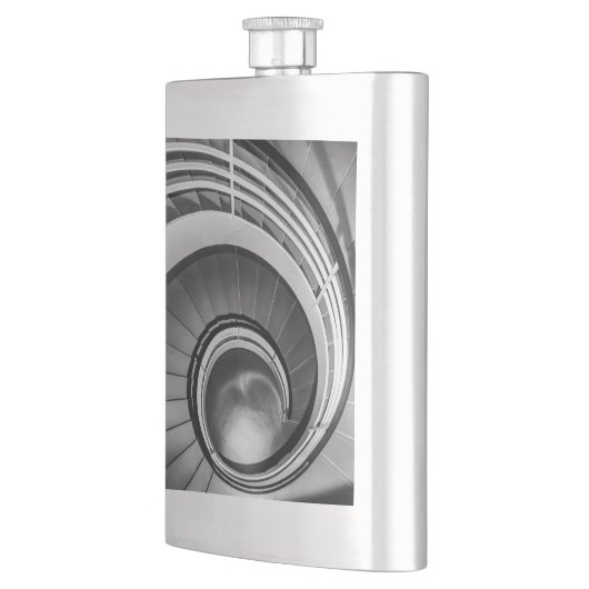 円形階段BW フラスク (左)