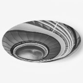円形階段BW ペーパープレート (アングル)