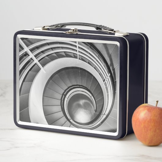 円形階段BW メタルランチボックス (インサイチュ)