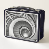 円形階段BW メタルランチボックス (正面)