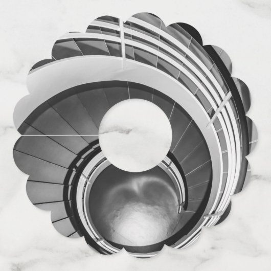 円形階段BW ワイングラスタグ (裏面)