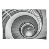 円形階段BW 枕カバー (正面)