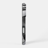 円形階段BW iPhone 16ケース (右側面)