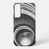円形階段BW SAMSUNG GALAXYケース (裏面)