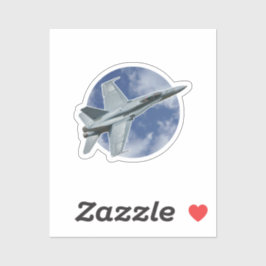 円形雲のF/A-18Cホーネット シール