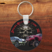 円形 – ピック キーホルダー (正面)