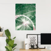 円形 ポスター (ホームオフィス)