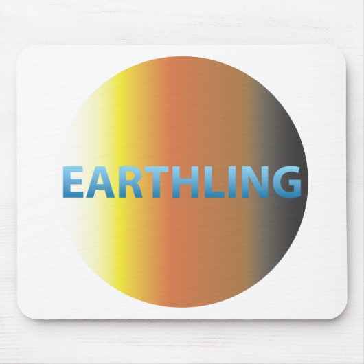 円形APの人類 マウスパッド (正面)