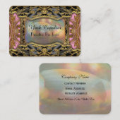 円形Baarnetscueのエレガントな専門の真珠 名刺 (正面/裏面)