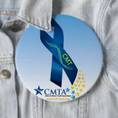 円形CMTのリボンボタン 缶バッジ (インサイチュ)