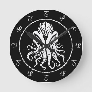 円形Cthulhu ラウンド壁時計