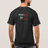円形RKRのロゴ Tシャツ (裏面)