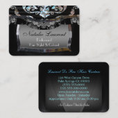 円形Sublteの優雅のプロフェッショナル 名刺 (正面/裏面)