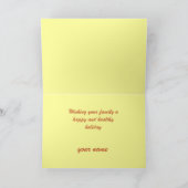 円感謝してい- サンキューカード (内部)