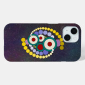 円抽象芸術アートワーク Case-Mate iPhoneケース (裏面 (横))