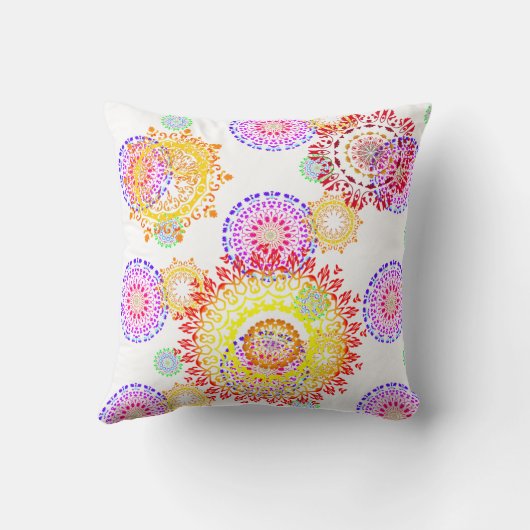 円数々の枕 クッション (裏面)