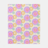 円明るい毛布 フリースブランケット (正面)