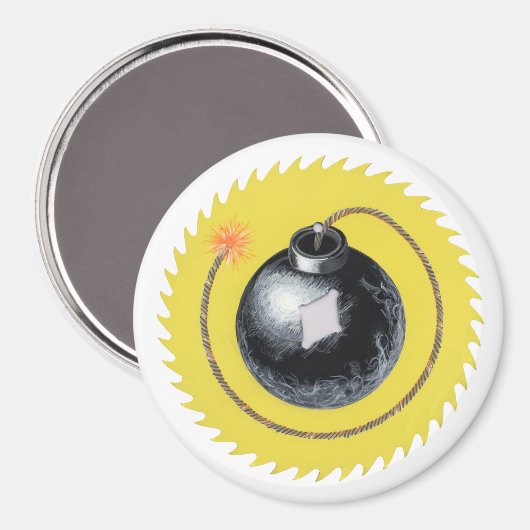 円時爆弾 マグネット (正面/裏面)