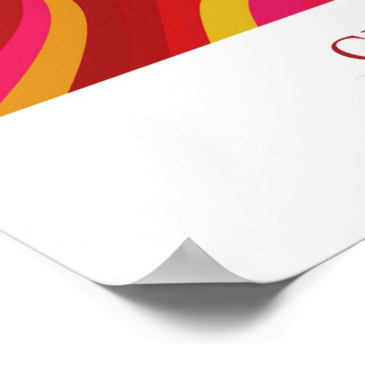 円曲線 ポスター (角)