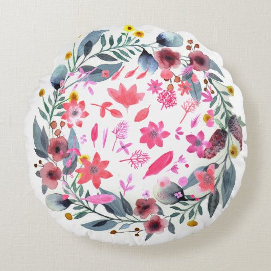 円枕16 ラウンドクッション (正面)