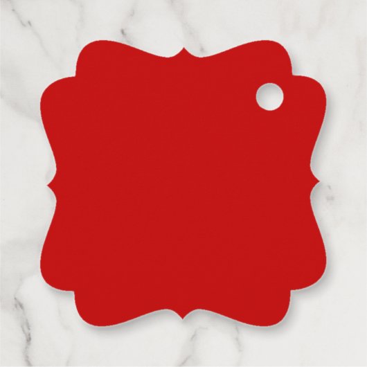 円枠の二重の幸福中国の結婚の フェイバータグ (裏面)