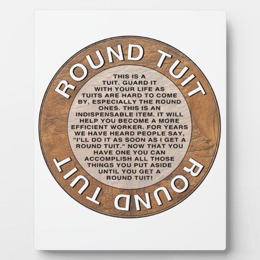 円柱 フォトプラーク (正面)