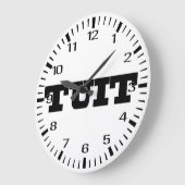 円柱 ラージ壁時計 (傾斜)