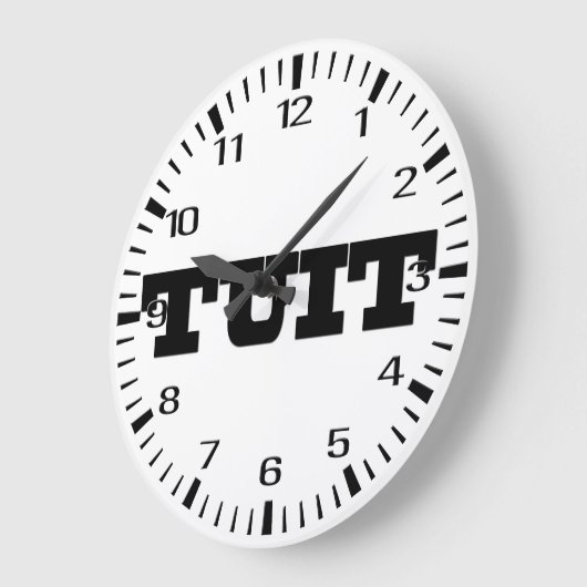 円柱 ラージ壁時計 (傾斜)