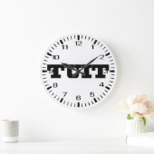 円柱 ラージ壁時計 (ホーム)