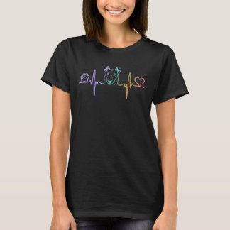 円滑な大腸心拍 Tシャツ