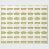 円焼いた ラッピングペーパー (フラット)