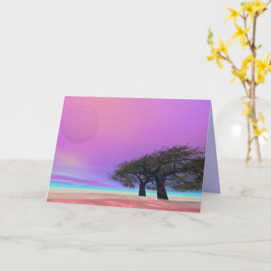 円熟 カード (黄色い花)