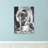 円環体ポリフォスから逃れるユリシーズ キャンバスプリント (インサイチュ (ウッドフロア))