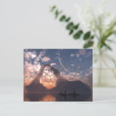 円環状はがき ポストカード (スタンド正面)