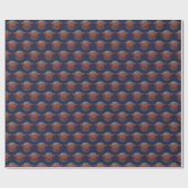 円疑問に思上の女性の記号 ラッピングペーパー (フラット)