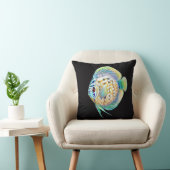 円盤投げのシクリッドのアクアリウムの魚の枕 クッション (椅子)