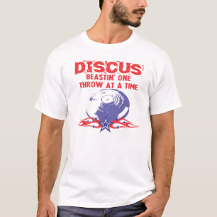 円盤投げのTシャツ Tシャツ