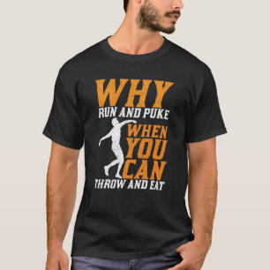 円盤投げ なぜ走って吐くのか 円盤投げ 1 Tシャツ
