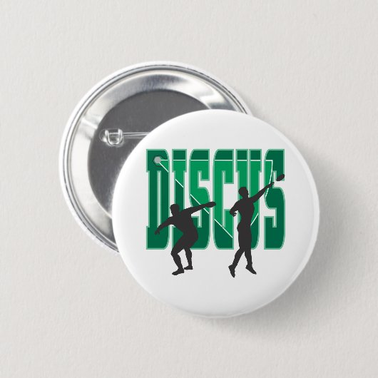 円盤投げ 缶バッジ (正面&裏面)