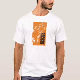 円盤投げ Tシャツ