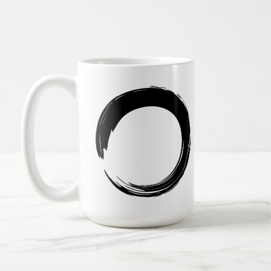 円相 コーヒーマグカップ (左)