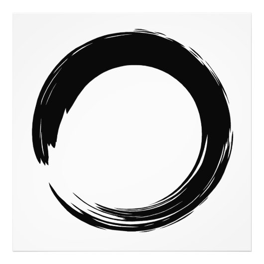 円相 フォトプリント            (正面)