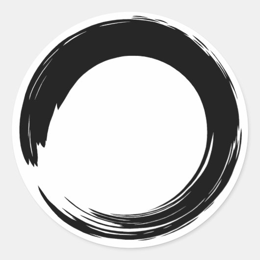円相 ラウンドシール (正面)