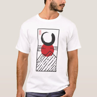 円相 ― 悟りの禅の円 Tシャツ