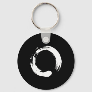 円相, 禅, 円, 仏陀 瞑想 日本 書 キーホルダー