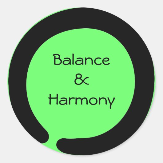 円祖禅のシンボル ラウンドシール (正面)