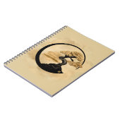 円祖禅サークル盆栽 – ゴールデンサンライズ ノートブック (左側)